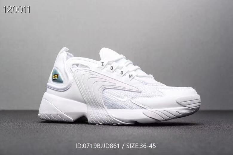 New Women Nike M2K Tekno White Shoes - Click Image to Close